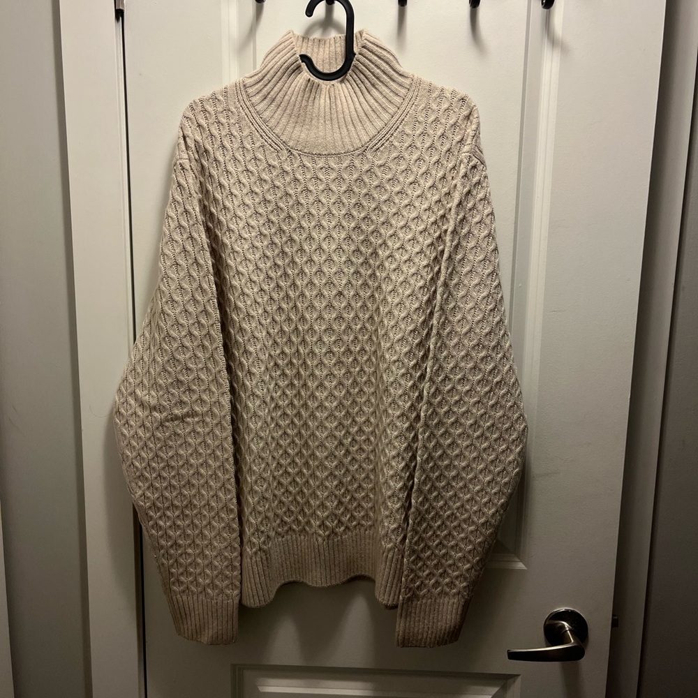 Jack & Jones Cable Knit Turtleneck Sweater
